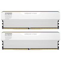 Klevv URBANE V RGB Brilliant White, DDR5, 48GB, 6000MT/s, CL30, Kit of 2 KD5KGUD80-60A300M