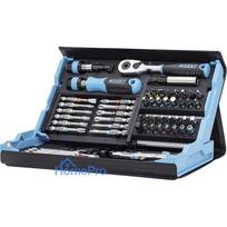 Hazet Hazet SmartCase bit set 2200SC-31, 73 pieces (black / blue, 1 / 4, with re