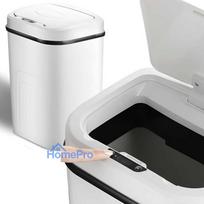 Mozos LJT02-WH Touchless trash can White