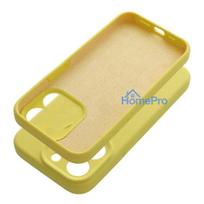 Case for iPhone 16e (SE 4 2025) / 17e Silicone 2mm (camera protection) yellow