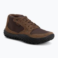 Vyriški barefoot batai Merrell Wrapt Sneaker Mid Wp coffee