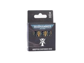 Warhammer 40k Adeptus Custodes kauliukų rinkinys, 16 vnt. 01-16
