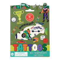 Floss & Rock laikinos tatuiruotės, mašinos