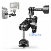 Puluz 3D Holder Magic Arm Mount 1 / 4 for GoPro / Sjcam / Xiaomi / DJI / Insta360
