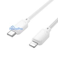 Cable USB C to Lightning Hoco PD 27W 1 m X113 white