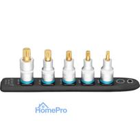 Hazet Hazet SmartRail 1 / 2 socket set, multi-tooth, 5 pieces (black, M6 - M14