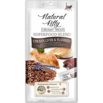 Natural Kitty NATURAL KITTY Superfood Blend Chicken with liver - cat treats - 4 x 1