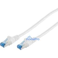 Patchkabel CAT6a RJ45 S / FTP 2m white