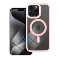 Case for iPhone 15 PRO MAX Color Edge Mag Cover compatible with MagSafe pink