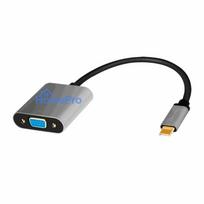 Logilink USB-C to VGA Adapter, 1080p, Aluminum 0.15m