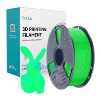 3D Printing Filament - Sunlu PLA Glow in the Dark 1.75 mm - Green