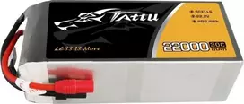 Gens Ace & Tattu Tattu 22000mAh 22.2V 30C 6S1P LiPo AS150 + XT150 akumuliatorius