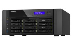 QNAP Serveris NAS TS-h1290FX-7232P-64G 12 x0HDD U.2 NVMe / SATA