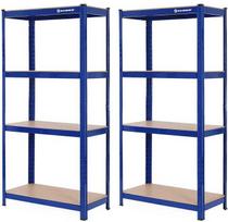 Songmics 2 rūsio lentynų rinkinys 160 cm aukščio