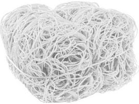Jaunimo futbolo tinklas Netex 5 m x 2 m x 1 m x 1,5 m PE 3 baltas