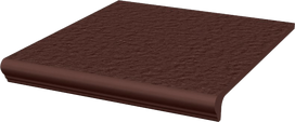 Paradyz Polija Akmeninės plytelės Natural Brown Duro su užlenkimu