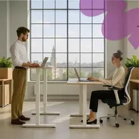 Elektrinis rašomasis stalas Spacetronik Moris SPE-O111WL, 120 × 60 cm