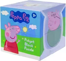 Oem Peppa Pig dėlionė iš kaladėlių kubas 7x7 cm