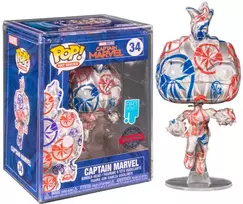 Funko POP! figūrėlė Captain Marvel 34 SE ART case