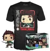 Funko POP! figūrėlė ir marškinėliai Demon Slayer Tanjiro 867 M