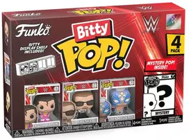 Funko Bitty POP! figūrėlės WWE Razor Ramon 2 cm 4 vnt.