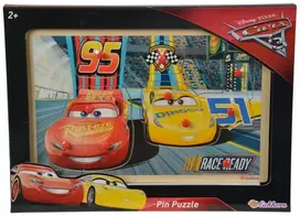 Clementoni Medinė dėlionė Disney Cars 3 30x20