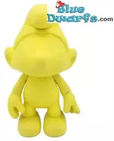 Puppy Smurf judanti vinilinė figūrėlė matinė geltona 20 cm