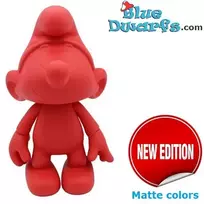 Puppy Smurf judanti vinilinė figūrėlė matinė raudona 20 cm
