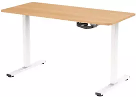 Rankiniu būdu reguliuojamo aukščio rašomasis stalas Spacetronik Moris 113WL, 120 × 60 cm