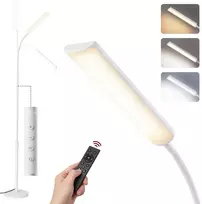 Songmics VASAGLE reguliuojama LED grindų lempa 15 W, 141–175 cm, LFL007WC02