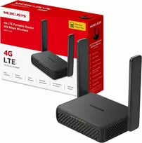 Šakotuvas Mercusys 4G LTE maršrutizatorius MB113-4G, nešiojamas Wi-Fi, 2 LAN prievadai, iki 150Mb/s
