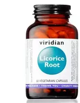Viridian Licorice Root 60 cps (Lékořice)