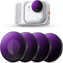K&F CONCEPT ND/PL filtrų rinkinys Insta360 Go Ultra kamerai, ND8–ND64, SKU.1673