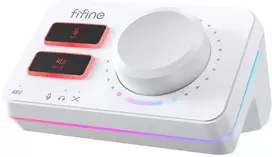 FIFINE AmpliGame SC9W Audio mikšerinis pultas | Baltas