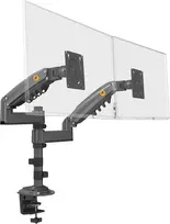 Ergosolid dvigubas monitorių laikiklis su dujine spyruokle 17–27 col. H180G