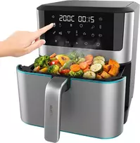 Cecotec karšto oro gruzdintuvė Cecofry Supreme 8000 Hot, 8 l, 1800 W, jutiklinis valdymas
