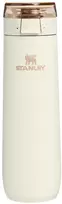 Gertuvė Stanley Flowstate™ Spring geriamojo vandens butelis, 590 ml, kremo spalvos
