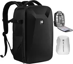 K&F CONCEPT fotoaparato kuprinė 22 l su kietu korpusu ir 15,6 col. nešiojamojo kompiuterio skyriumi KF13.134