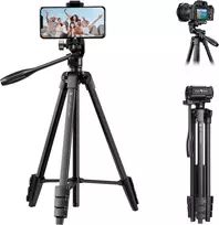 K&F Concept aliumininis mobilusis trikojis 43–152 cm su Bluetooth pulteliu KF09.125