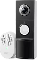 TP-Link Tapo vaizdo durų skambutis Wi-Fi 2K 5 MP, 180°, IP66, Tapo D235