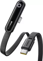 Baseus USB-C į USB-C laidas su 90° jungtimi, 100 W, 1 m, P10382500121