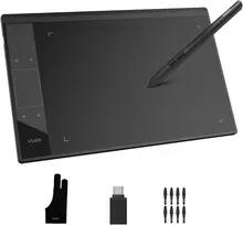 VEIKK grafinė planšetė A30 V2, 10 x 6 col., 8192 slėgio lygių, USB-C