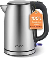 COSORI elektrinis virdulys 1,7 l, 2200 W, nerūdijančiojo plieno, CEK-S152-VEU