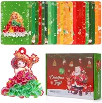 Kūrybinis Origami Žaidimas „Kalėdos“ – Popieriaus Lankstymas Vaikams
