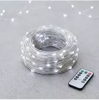 50 Metrų Šaltai Balta "RASA Light" Girlianda (500 LED)
