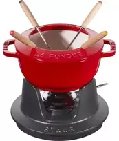 Fondue rinkinys Staub – 16 cm, raudonas