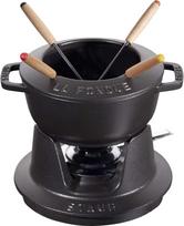 STAUB Rinkinys do fondue 16 cm, juoda
