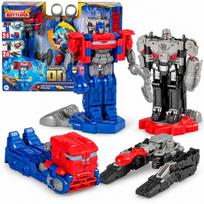 Transformers kovotojų figūrėlių rinkinys su Optimus Prime ir Megatron „One Robot Battlers“, F9207