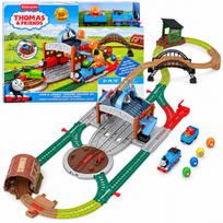 Thomas & Friends trasa su motorizuotu traukinuku „Load & Launch Barrel Delivery Set“, JDF26