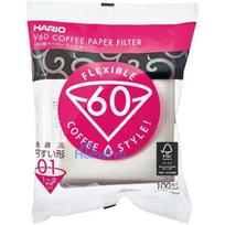 Hario Paper Filters V60-01 Dripper 100 pcs